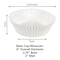 American 6" White Fluted Baking Cups 10000 PK 610070 - alternate 2
